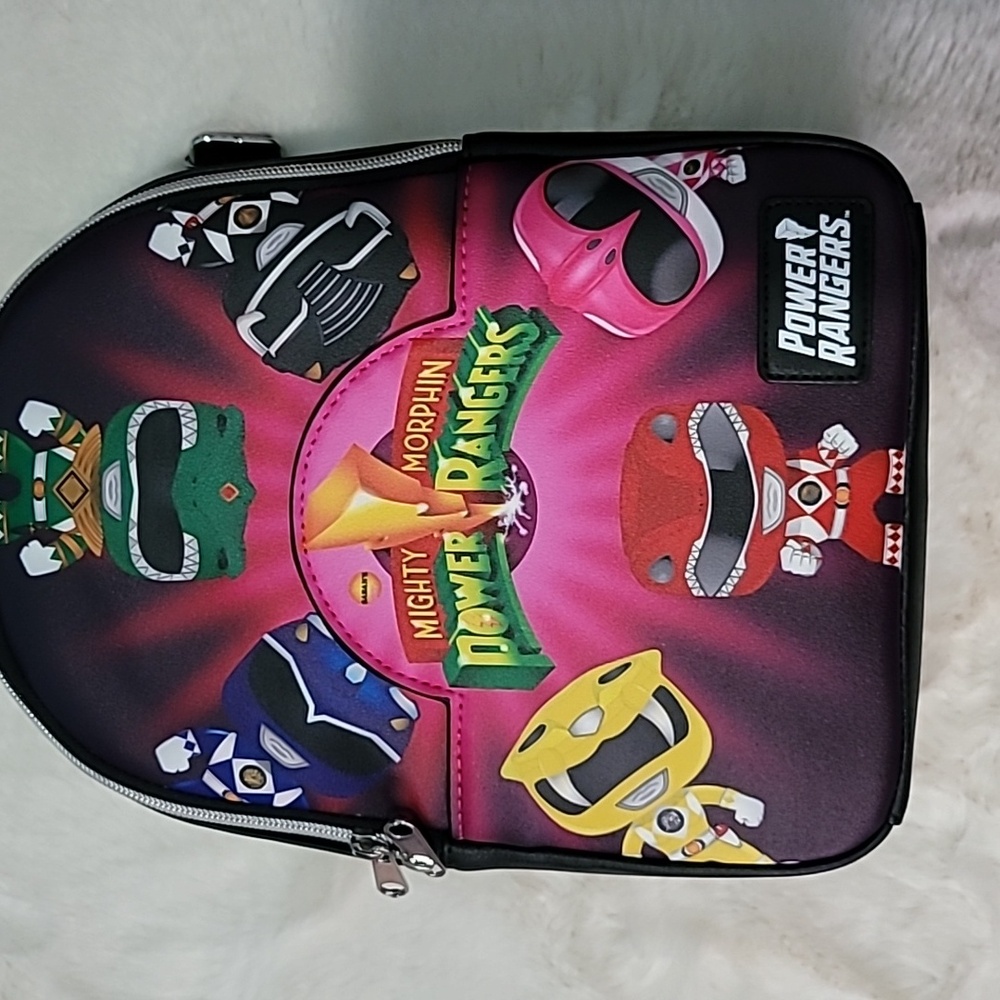 🎒 Power Rangers Mini Backpack/Wallet - Picture 2 of 12